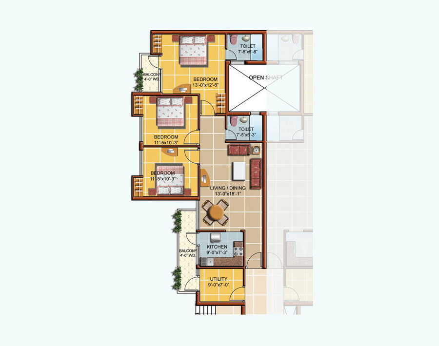 Flats in Faridabad